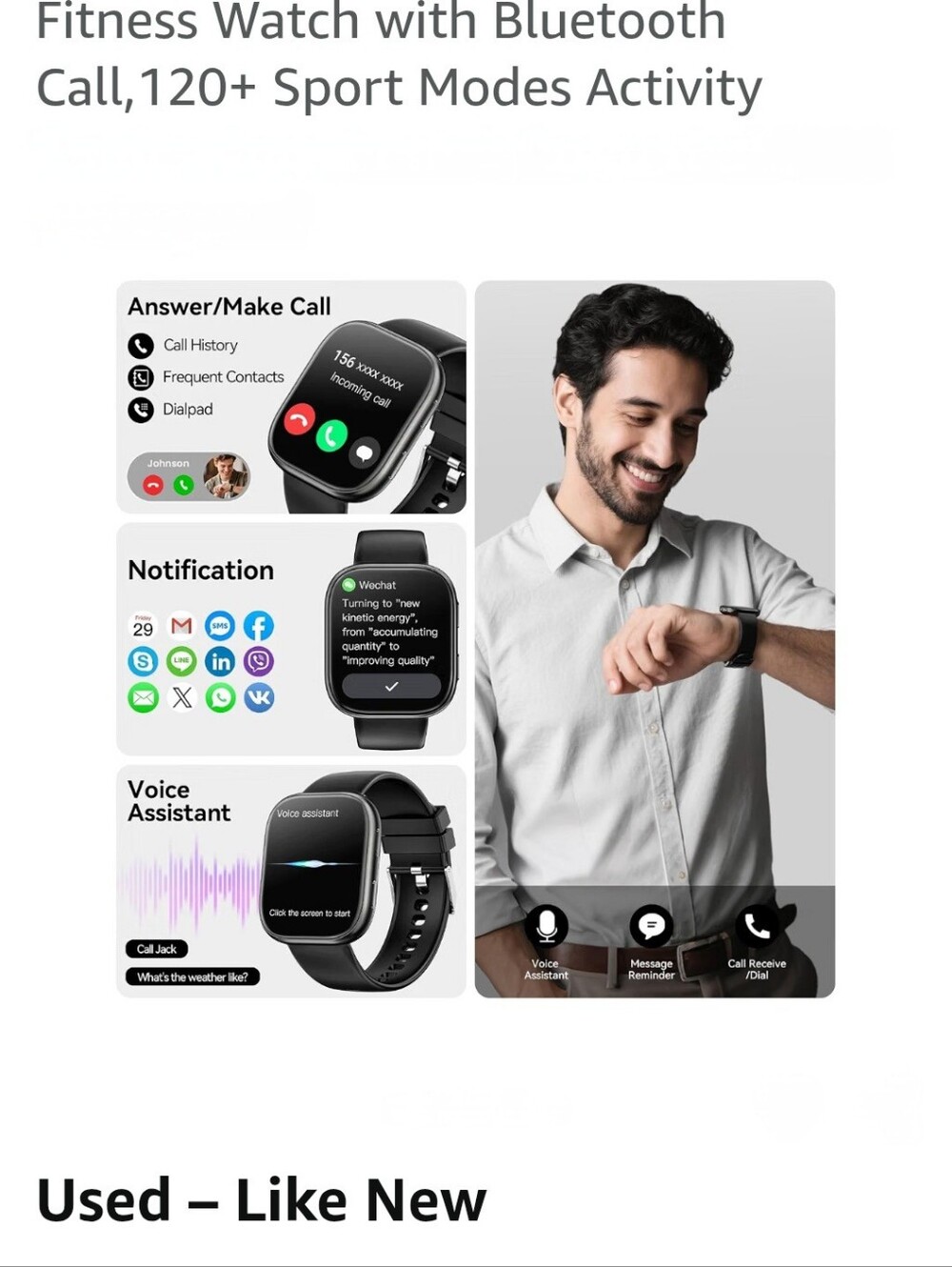 HD Smart Watch - Picture 4 of 6